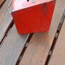 Charity box with chain,discontinued ,see pictures for condition used ,, Image 4