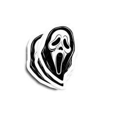 Scream Ghostface Glossy Stickers 3-Pack
