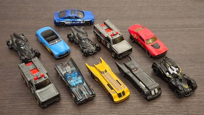 Hot Wheels Cars Loose Bundle - Used Unboxed - Batman Cars