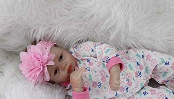 22inch lifelike reborn dolls girls silicone baby Handmade newborn toddler real life boys for kids toys (FREE POSTAGE)