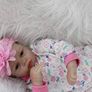 22inch lifelike reborn dolls girls silicone baby Handmade newborn toddler real life boys for kids toys (FREE POSTAGE) Image 2