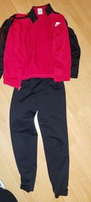 Boys red and black Nike Tracksuit. size m/137-147cm
