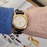 Vintage Automatic Timex Watch Gold Plated 1970s Image 3