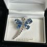 Swarovski dragon fly brooch Image 3