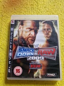 Smack Down vs Raw 2009 PlayStation3 Ps3 Games Original