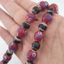 Antique Venetian Style Floral & Trade Glass Beads Necklace Image 3