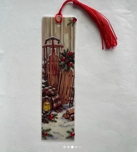 Beautifully Wrapped Christmas Book Gift