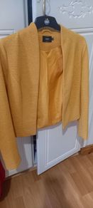 ladies orange blazer