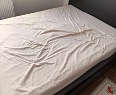IKEA Malm Double Bed Frame 4 storage box + Mattress