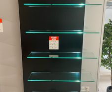 Luminated Shelving Unit