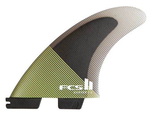 FCS II Large Carver PC Thruster Fins - Eucalyptus