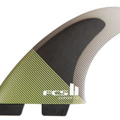 FCS II Large Carver PC Thruster Fins - Eucalyptus