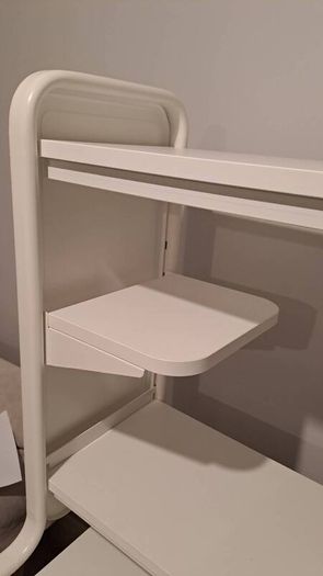 White Steel Gaming Desk - warranty active