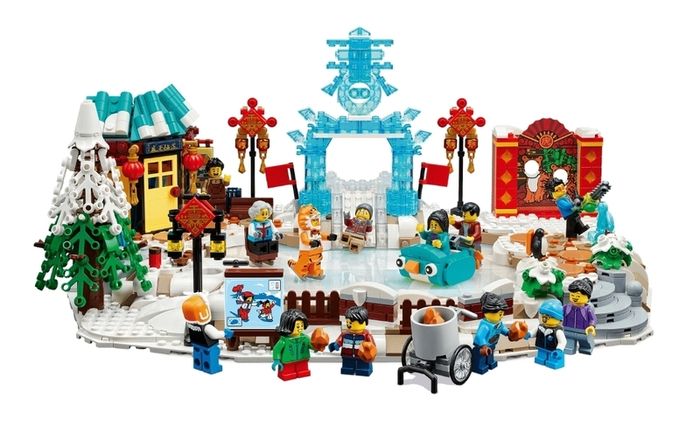 Lego 80109 Lunar New Year Ice Festival