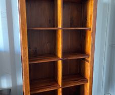 Bookcase and lockers