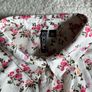 Flower print dress with waist strap size S Image 4
