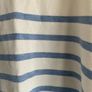 Ladies blue stripe crewneck plus size New Image 2