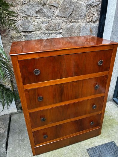 1940's Walnut Chest of Drawers