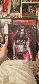 WWE AJ Lee Autograph