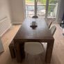 Solid Wood Dining Table Set Image 2