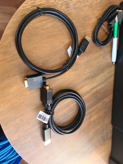 DP Male to VGA Male Cable 1.5m