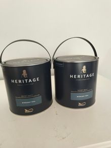 Unopened Dulux Heritage Midnight Teal 2 x 2.5litre