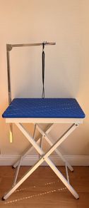 Dog Grooming Table Foldable Pet Grooming Table with Arm