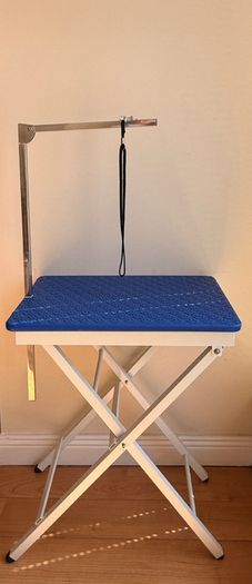 Dog Grooming Table Foldable Pet Grooming Table with Arm