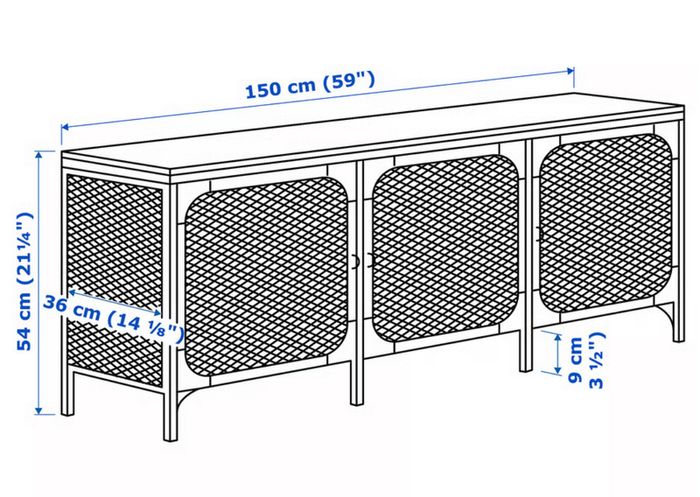 Tv Bench - Ikea Fjallbo