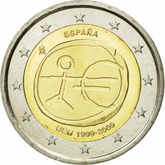 Spain 2 Euro Commemorative Coin 2009 - EMU. Uncirculated.