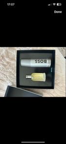 hugo boss aftershave + deodorant set