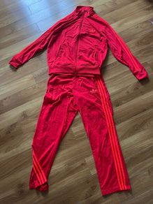 Adidas Originals Firebird Tracksuit - Men's Large Red