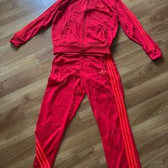 Adidas Originals Firebird Tracksuit - Men's Large Red