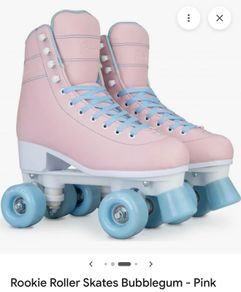 Rookie Roller Skates Bubbleaum - Pink Size UK12 EU31 EUC