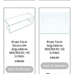 fish tank and stand