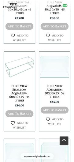 fish tank and stand