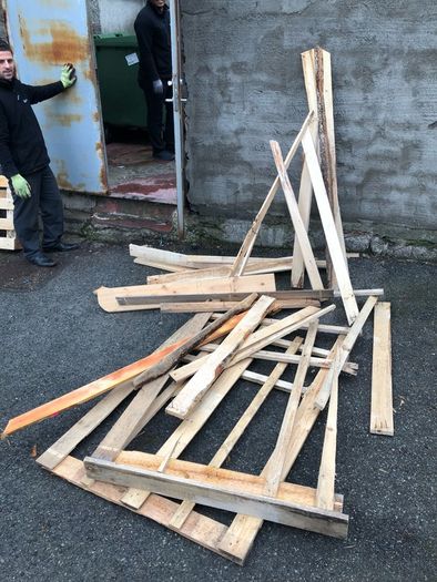 Free fire wood to giveaway