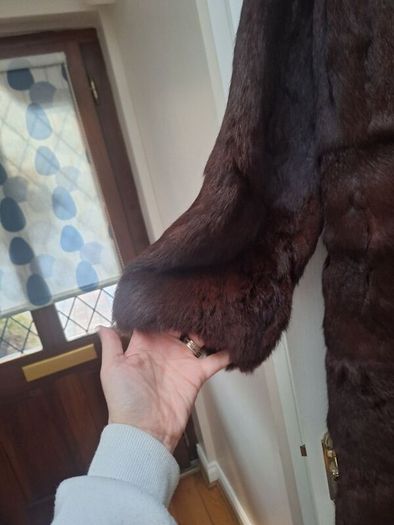 vintage Coney fur coat
