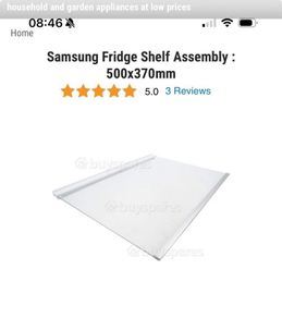 samsung fridge shelf