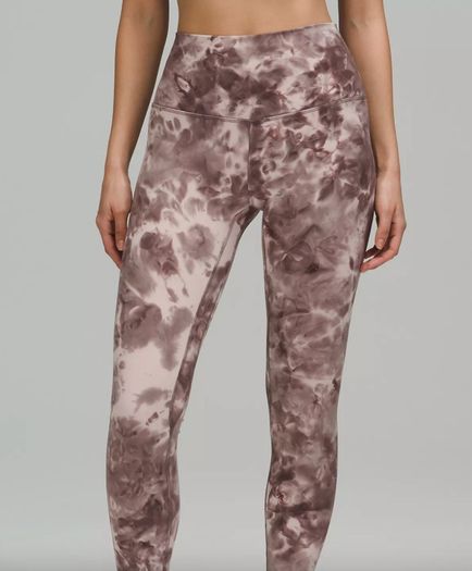 Lululemon Align pants leggings size US 4 UK 8 diamond dye pink