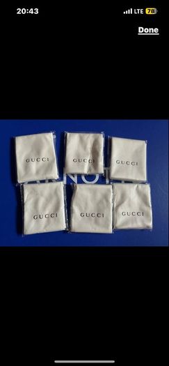 GUCCI sunglasses original Cleaning Cloth brand new