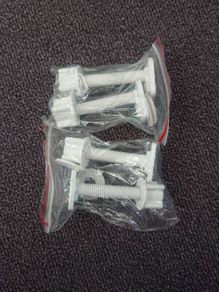 Toilet seat hinges/fixings/screws/spare parts