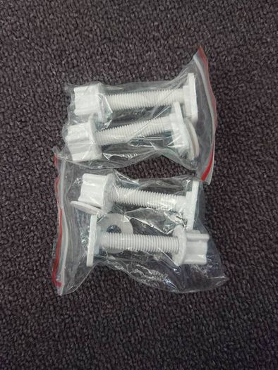 Toilet seat hinges/fixings/screws/spare parts