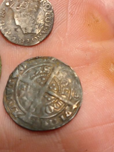 2 silver hammered coins