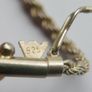 Vintage Sterling Silver 925 Rope Link Bracelet length 8" - 15,9g Image 9