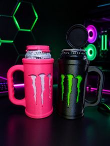 Energy Drink Can Holder Beer Stein Style