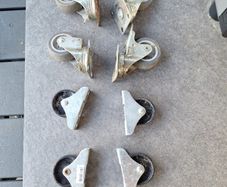 Assorted wheels for furniture etc