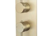 Clearance: Kyloe Dual Two Concealed Valve - Brushed Brass