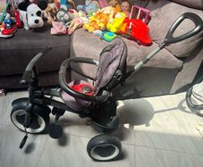 Kids baby trike push from the back