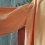 100% Cotton Oversized Orange Shirt - January Clearance Image 5